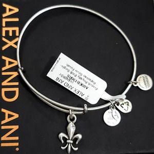 Alex And Ani French Royalty Charm Bracelet